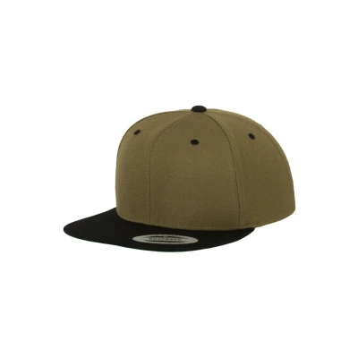 Bild av Flexfit Classic Snapback 2TONE Keps, Storlek: One Size, Olive/black