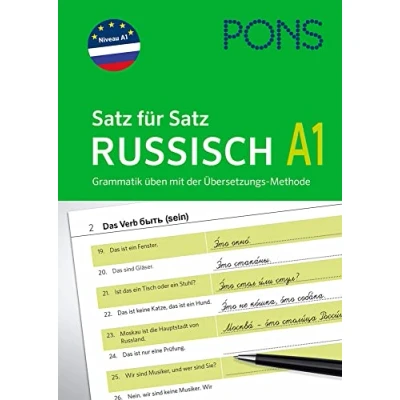 Bild av PONS Satz für Russisch A1: Grammatik üben mit der Übersetzungs Methode
