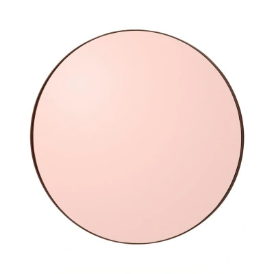 Bild av AYTM Circum spegel, rosafärgad, Ø 70 cm, glas, MDF trä