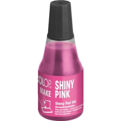 Bild av COLOP påfyllningsfärg för MAKE stämpelkudde 25 ml shiny rosa