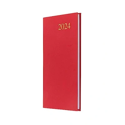 Bild av Collins Debden Essential Diary veckoplanerare 2024 miljövänligt, återvunnet papper och helt återvinningsbart planeringsdagbok, flexibelt fodral med mjuk beröring, liten fickkalender