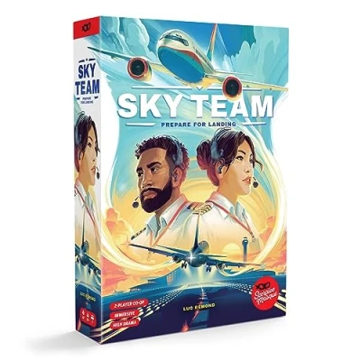 Bild av Scorpion Masqué Sky Team Kooperativt tärningsspel ålder 14+ 2 spelare 20 minuter
