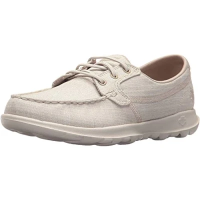 Bild av Skechers Go Walk Lite Isla Båtskor, dam, Mullvadsbrunt, 39.5 EU