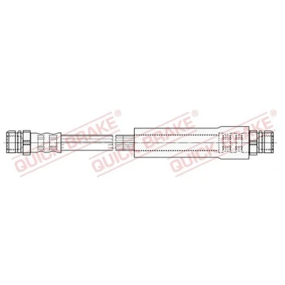 Bild av Bromsslang, Inre, Bakaxel höger, vänster, audi,seat,skoda,vw, 1K0611775, 1K0611775A, 1K0611775B, 1K0611775C, 3C0611775