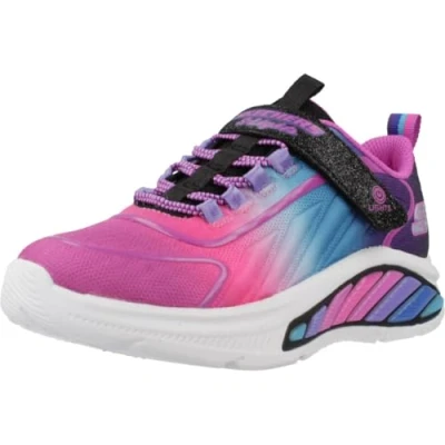 Bild av Skechers Sola Glow sneakers för flickor, Svart multi, 13 UK Child