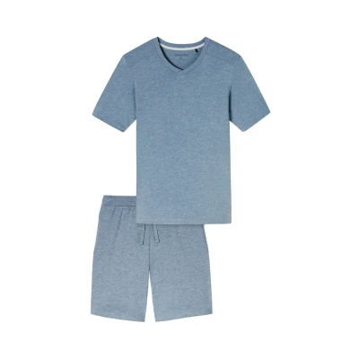 Bild av Schiesser SET Pyjamas, Storlek: 54, Hellblau