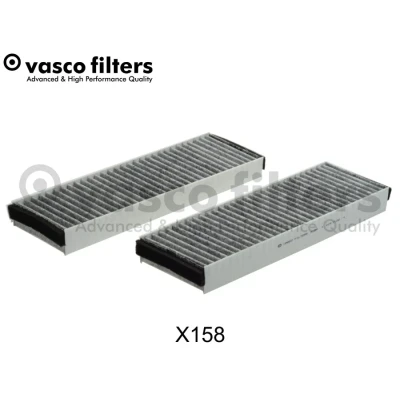 Bild av DAVID VASCO X158 Filtre d&#039;habitacle à charbon actif 308 99 30 AUDI: A6 C6 Avant, Berline, Allroad