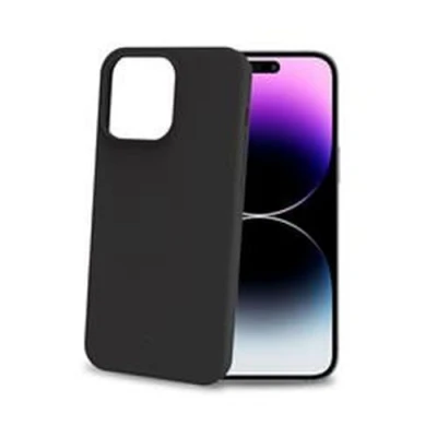 Bild av CELLY Cromo Soft rubber case iPhone 15 Pro Max Black