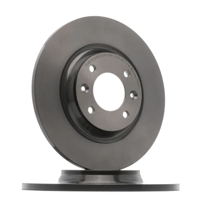 Bild av BREMBO COATED DISC LINE 08.8682.21 Disque de frein 290 12 4 plein revêtu avec vis/boulons CITROËN: DS4 5 portes, C4 II DS5 DS: