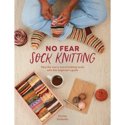 Bild av No Fear Sock Knitting: Take the Worry out of Knitting with This Beginner&#039;s Guide