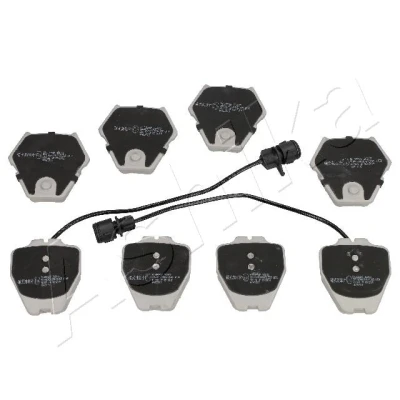 Bild av ASHIKA 50 00 0928 Jeu de plaquettes frein contact signal d&#039;usure inclus sans accessoires AUDI: A6 C5 Avant, A8 D2