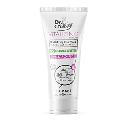 Bild av Farmasi Dr. C. Tuna Revitalizing Hair Mask med Vitlök &amp; Capixyl 200ml