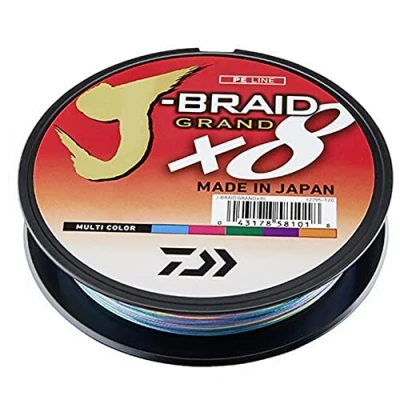 Bild av Daiwa J Braid X8 Grand Multicolor Flätlina