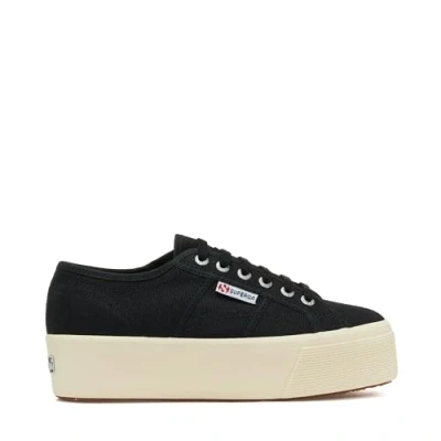 Bild av Superga Dam 2790acotw Linea Up and Down Sneaker, Svart, 40 EU