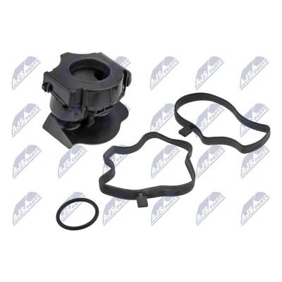 Bild av NTY EPCV BM 007 Séparateur d&#039;huile, prise de recyclage des gas carter avec joints BMW: X5, 3 Berline, 5 Berline