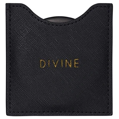 Bild av Draeger Paris 2499 Divine spegel rund fickspegel att ta med överallt perfekt födelsedagspresent, alla tillfällen storlek 8,5 x 8 cm, 76005913 S