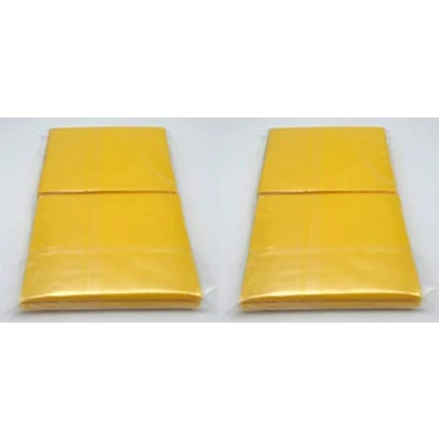 Bild av Docsmagic.de 2 x 100 Double Mat Yellow Card Sleeves Standard Size 66 91 PKM MTG