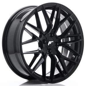 Bild av Japan Racing JR28 Gloss Black Machined Face 7x17 5/112 ET40 B66.6