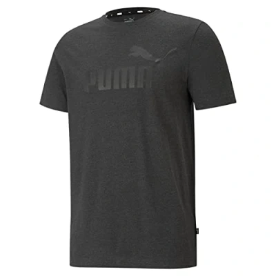 Bild av Puma ESS Essentials heather RUN Tshirt med print, Storlek: Medium, Dark gray