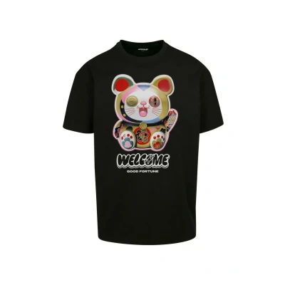 Bild av Upscale by Mister Tee Welcome CAT Heavy Tshirt med print, Storlek: Large, Black