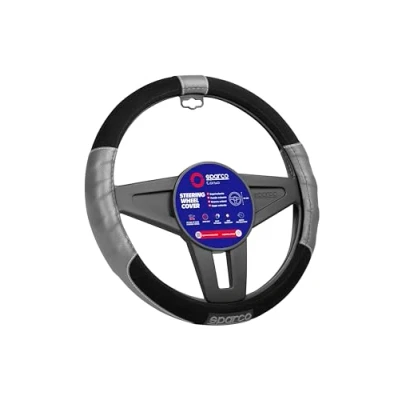 Bild av SPARCO SPC1108GR Rattskydd grå 30cm Polyester