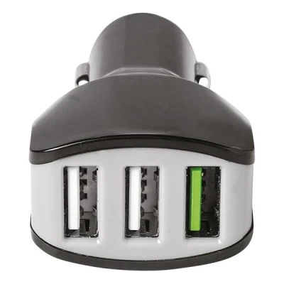 Bild av Celly Car Charger CC3USBTURBOBK Chargeur voiture de téléphone mobile 12 24VV 3 noir