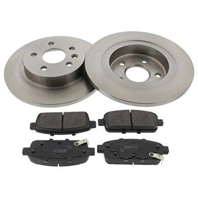 Bild av MAPCO 47697 Disques et plaquettes de freins Essieu arrière plein avec indicateur d&#039;usure OPEL: Astra J 5 portes, GTC, Mokka / X
