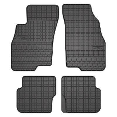Bild av FROGUM 542964 Ensemble de tapis sol Caoutchouc avant et arrière 4 noir Sur mesure FIAT: Punto Evo 3/5 portes, Grande portes