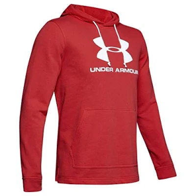 Bild av Under Armour sportstil Terry logotyp huvtröja för män