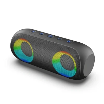 Bild av RYGHT TOOGO L R480361 trådlös utomhushögtalare med RGB LED 11 timmars autonomi svart