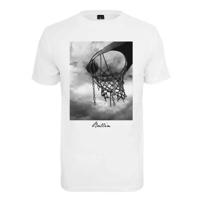 Bild av Mister Tee Ballin Tshirt med print, Storlek: 4XL, White