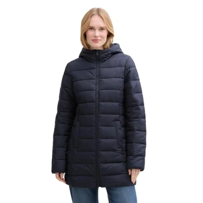 Bild av TOM Tailor Lightweight Stepp MIT Wasserabweisender Funktion Vinterkappa /rock, Storlek: XS, Sky captain blue