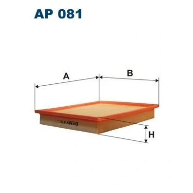 Bild av Luftfilter FILTRON AP 081