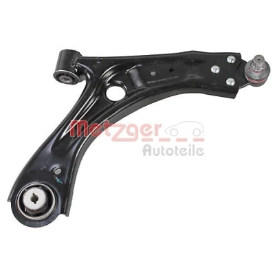 Bild av METZGER 58139002 Bras de suspension avec support en caoutchouc, rotule Essieu avant droit barre oscillant transversal