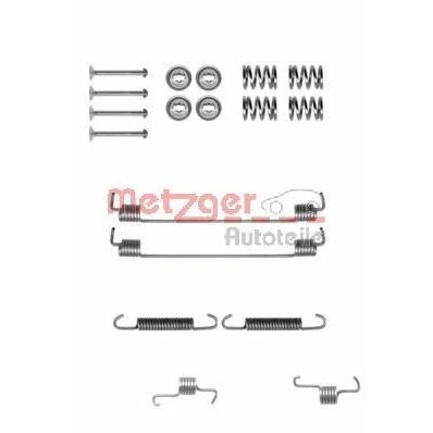 Bild av METZGER 105 0819 Kit d&#039;accessoires, mâchoire de frein RENAULT: CLIO 2, DACIA: SANDERO I, Logan I Berline, LANCIA: Ypsilon II