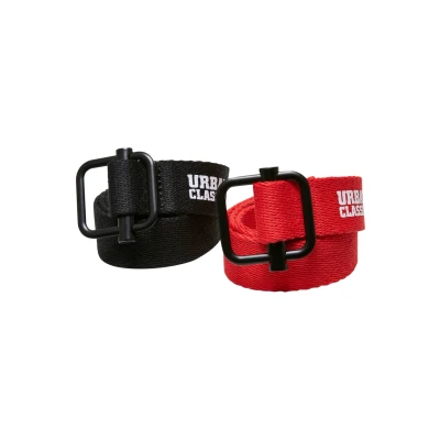 Bild av Urban Classics 2 PACK Skärp för barn, Storlek: S/M, Black red
