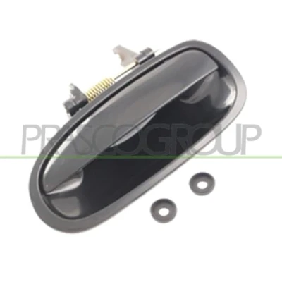 Bild av PRASCO HD0348102 Poignée De Porte extérieur, arrière gauche noir lisse HONDA: CIVIC 6 Fastback, Aerodeck, Hatchback