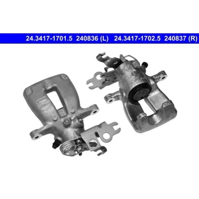 Bild av ATE 24.3417 1702.5 Étrier de frein sans fixation VOLKSWAGEN: Caddy 3