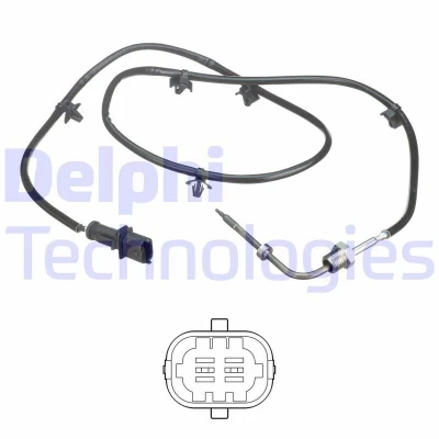 Bild av Sensor, avgastemperatur DELPHI TS30243