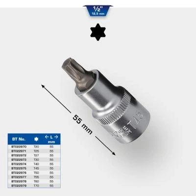 Bild av KS TOOLS BT022978 Clé à douille T60 Torx