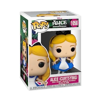 Bild av Funko POP! Disney: Alice 70th Curtsying In Wonderland Vinylfigur för samlare Presentidé Officiell Merchandise Leksaker barn och vuxna Filmfans Modellfigur