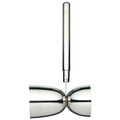 Bild av BarCraft Barmått, Jigger, Rostfritt Stål, 25 ml/50 ml, Silver, BCLLDBLJIG