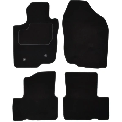 Bild av MAMMOOTH A041 TOY335 PRM 01 Ensemble de tapis sol Textile avant et arrière 4 noir TOYOTA: RAV4 III SUV