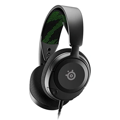 Bild av SteelSeries Arctis Nova 1X Gamingheadset för flera system Hi fi druvrutiner 360 spatialt ljud Öronkåpor med Memory Foam Ultralättvikt Xbox, PS5, PS4, PC, Switch
