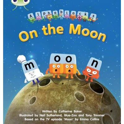 Bild av Bug Club Phonics Alphablocks Reception Phase 3 Set 09 On the Moon