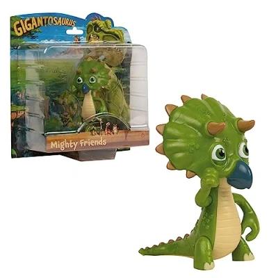 Bild av Gigantosaurus, Dinosaurie, 12 cm figur, ledad liten, leksak för barn från 3 år, GIOCHI PREZIOSI, GGN02B