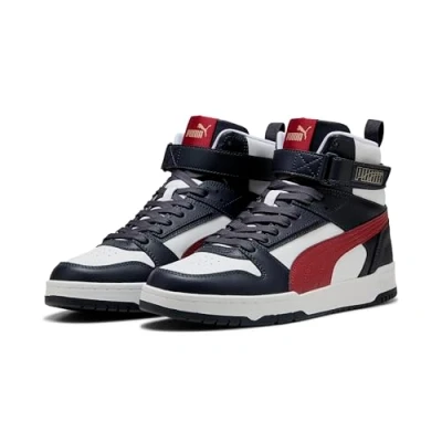 Bild av Puma Unisex RBD Game sneakers, New Navy Dark Crimson White, 10 UK, Ny marinblå mörk vit, 44.5 EU