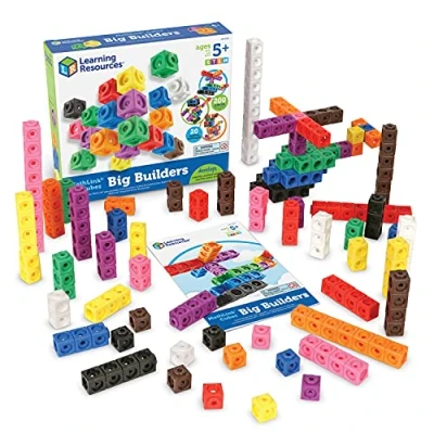 Bild av Learning Resources LER9291 Big Builders MathLink kuber