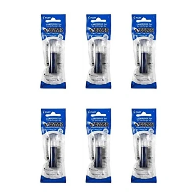 Bild av PILOT Set med 6 refill för V BOARD MASTER, färg: blå (343568/WBS VBM L)