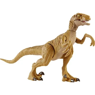 Bild av Jurassic World HBX32 Velociraptor Claw Attack Dinosaurie Action Figure, rörliga armar och ben, 4 år äldre